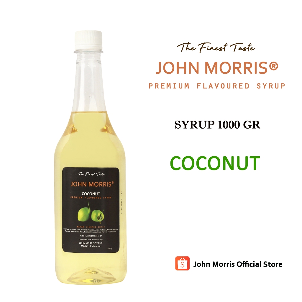 

JOHN MORRIS Coconut Syrup 1000 gr