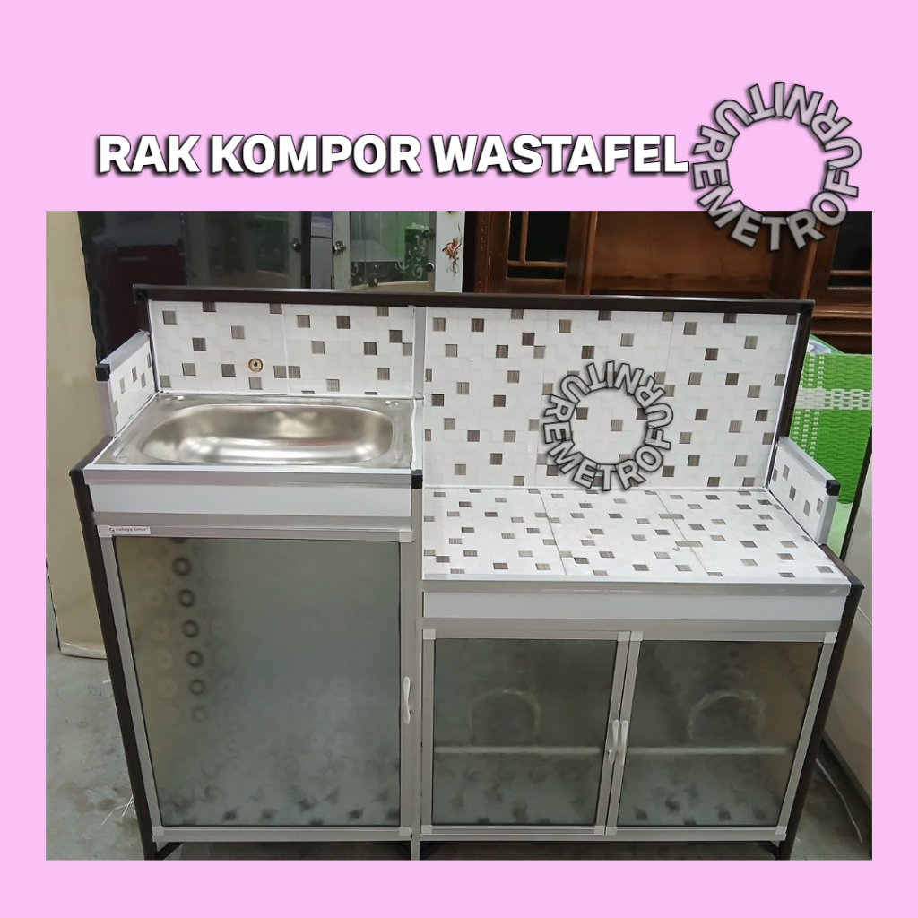 RAK KOMPOR WASTAFEL RAK WASTAFEL KERAMIK FREE ONGKIR SERANG KOTA RAK KOMPOR UNDAK