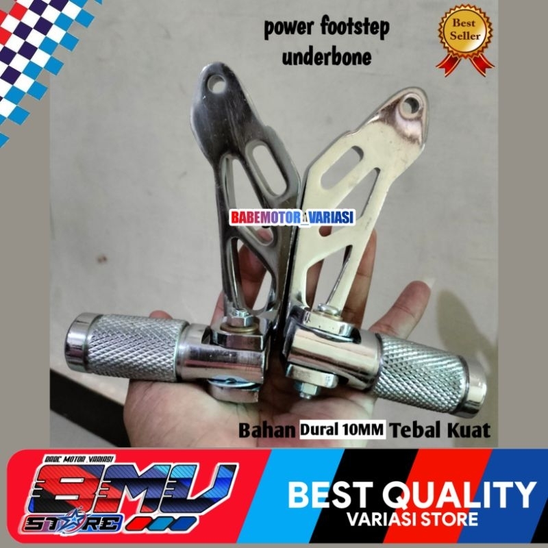 POWER FOOTSTEP UNDERBONE BELAKANG MODEL LIPAT SATRIA FU 150/SONIC 150 R / JUPITER MX OLD & NEW