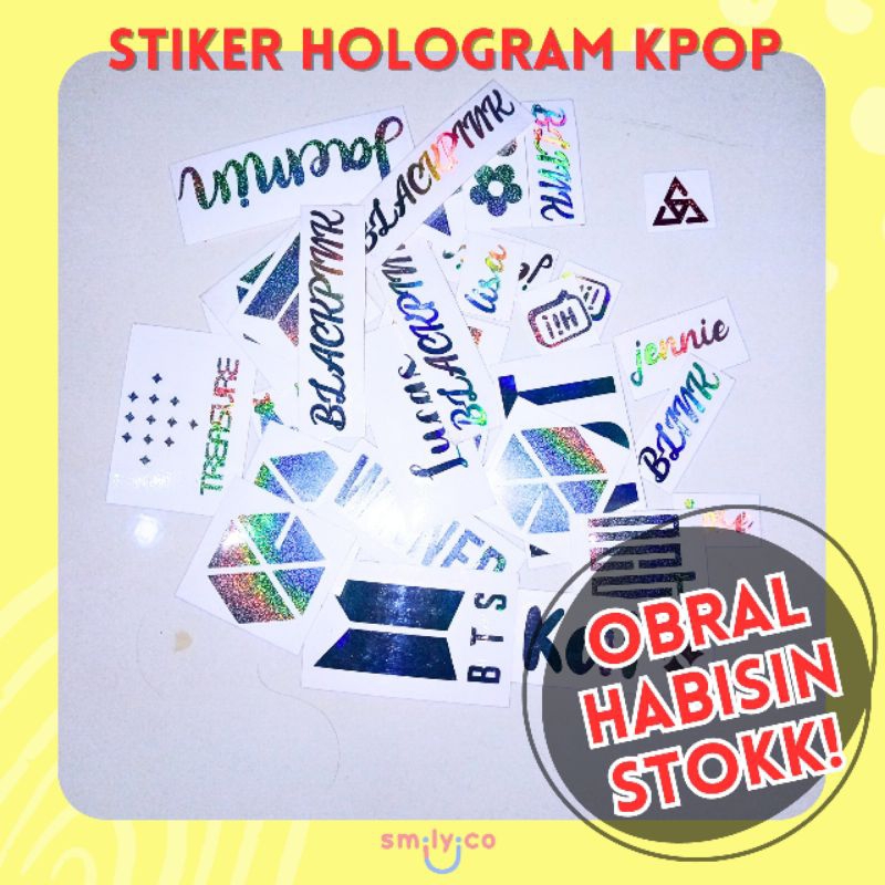 

STIKER HOLOGRAM KPOP MURAH/STIKER HOLOGRAM MINI/STIKER HOLOGRAM MURAH MERIAH