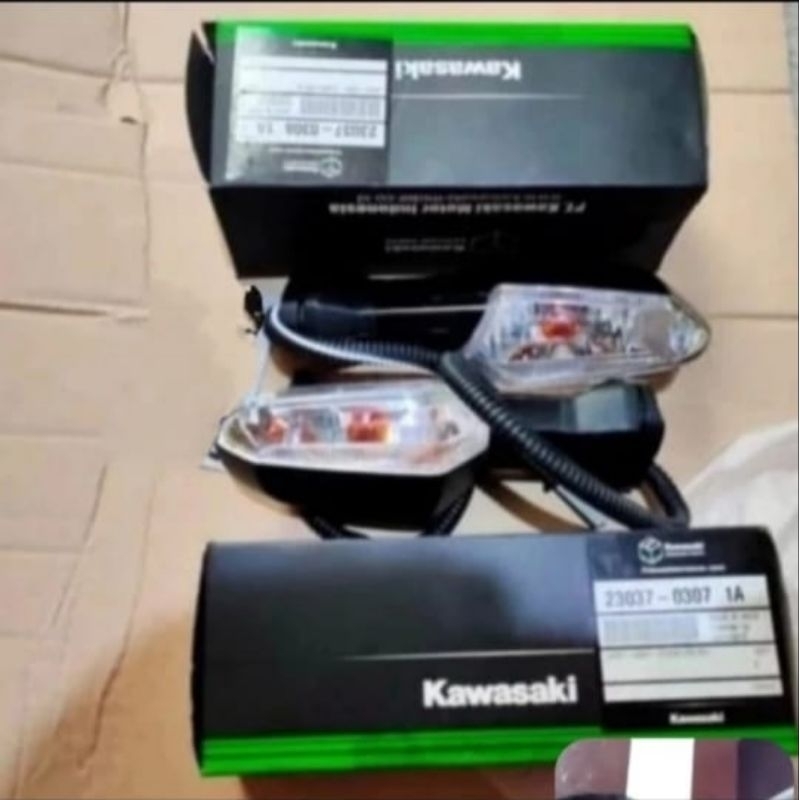 lampu sein sen belakang Ninja rr mono Z250 SL Z250SL Sepasang original