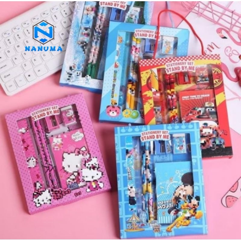 

A0047 - Alat Tulis Set 6IN1 Stationery Karakter