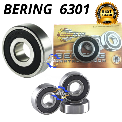 BEARING 6301 BERING MOTOR LAHER SUPRA X LAMA FIT LAMA REVO 100  CB150 R MWGAPRO NEW VERZA GL PRO GL 