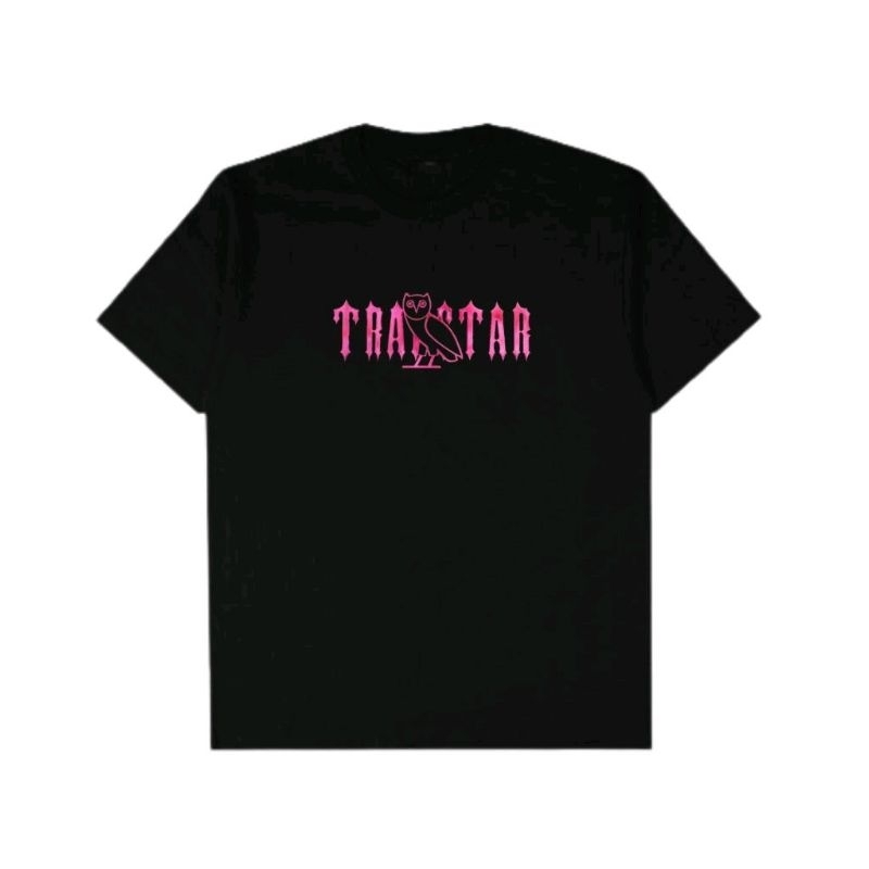 VIVASTORE || Kaos Trapstar Logo Art / Kaos T shirt Black Pink Pria Wanita Dewasa / Trapstar Logo