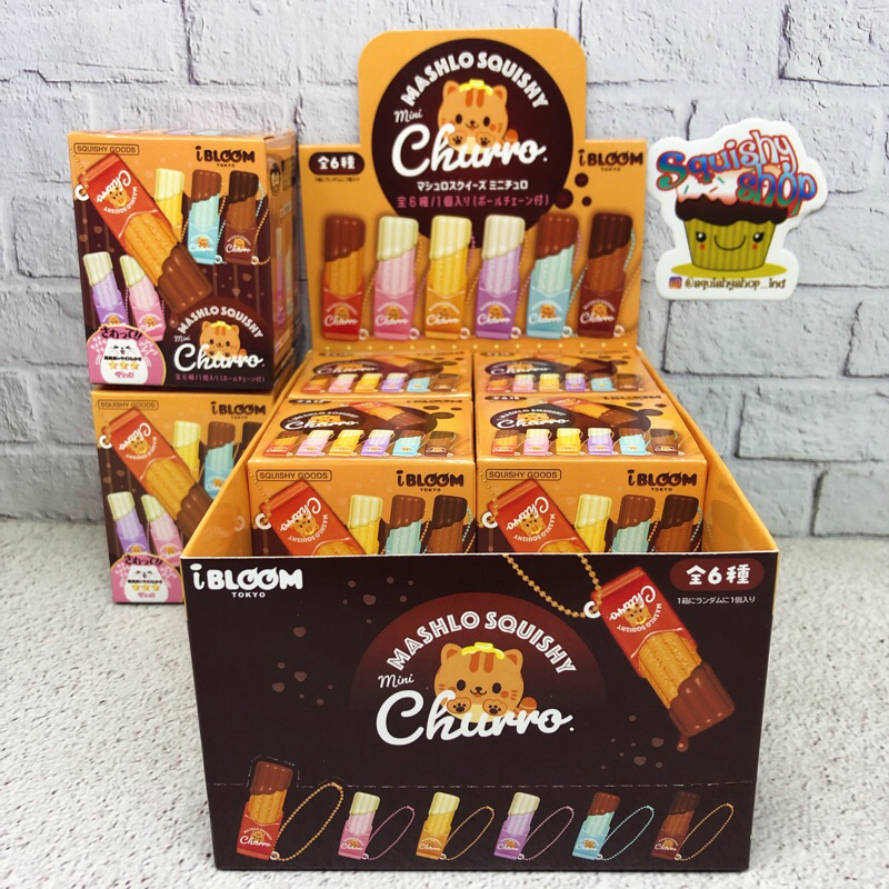 Mini churro squishy blind box