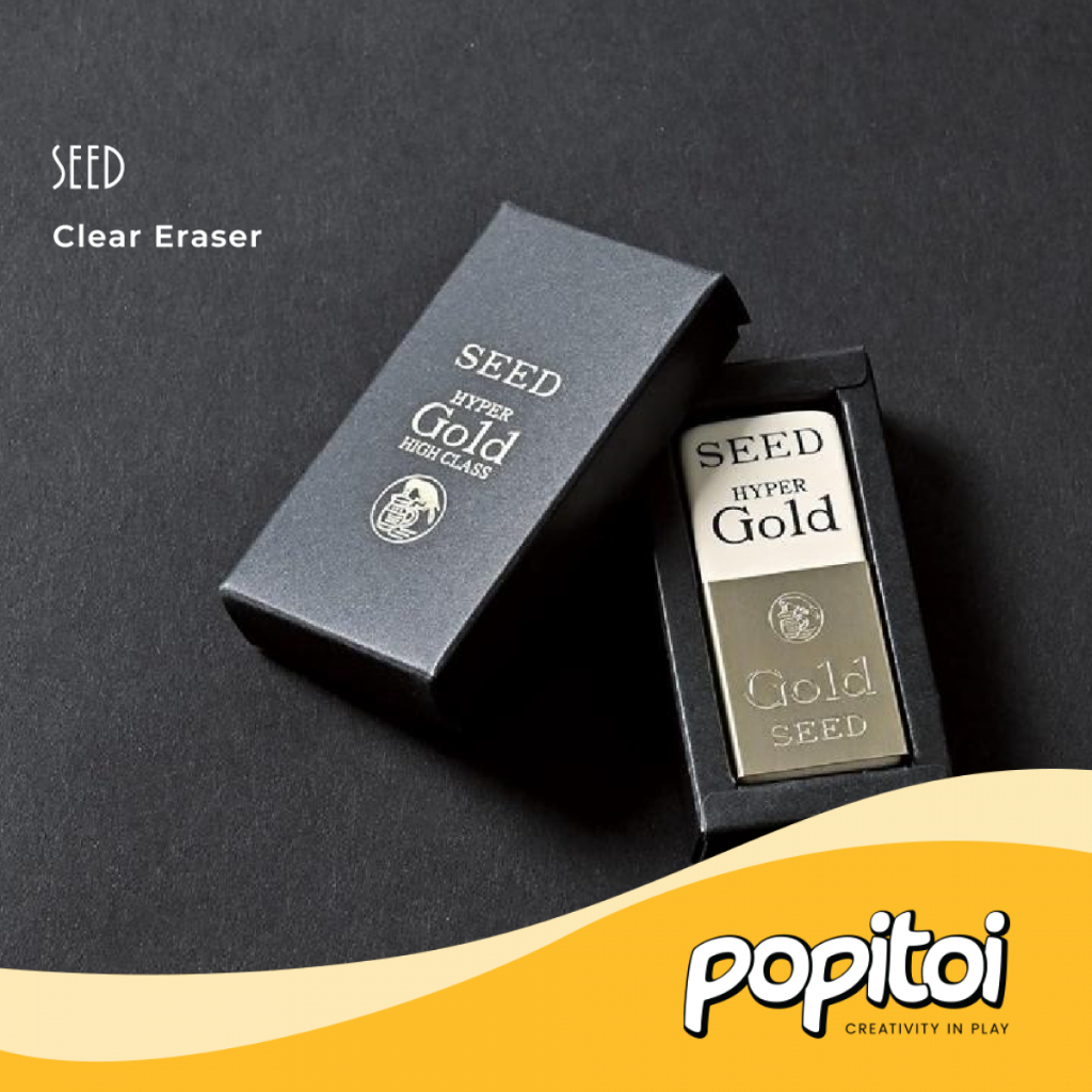 

SEED Premium Hyper Gold Pencil Eraser Penghapus Emas Pensil