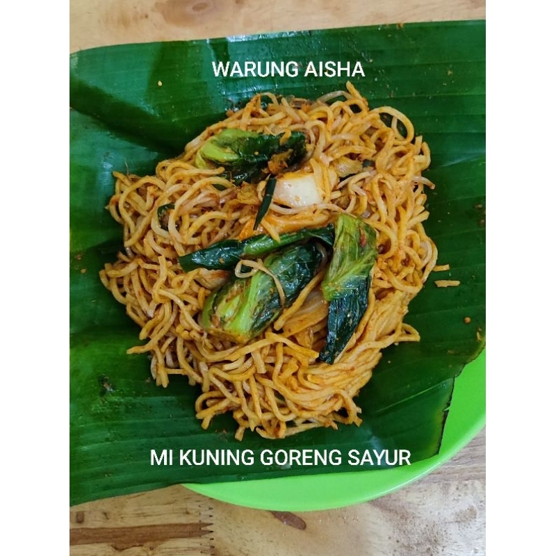 

Sayur Masak Mi Mie Kuning Goreng