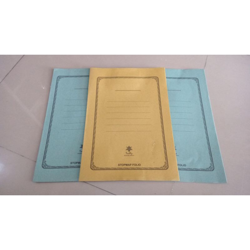 

(1pak isi 50 map)Stopmap kertas Folio Truly /Map kertas