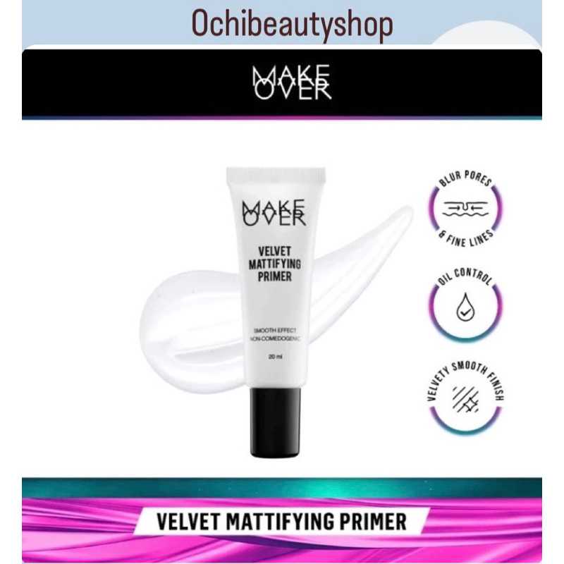 MAKE OVER VELVET MATTIFYING PRIMER 20gr | MAKE OVER PRIMER | PRIMER MAKE OVER