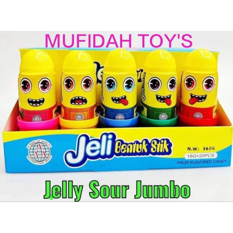 

JELI BENTUK STICK JUMBO 20 PCS/PACK