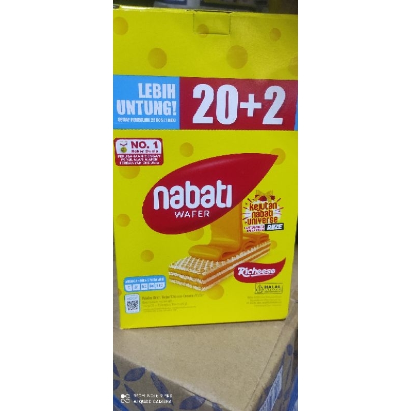 

WAFER NABATI 6g ISI 20 PCS