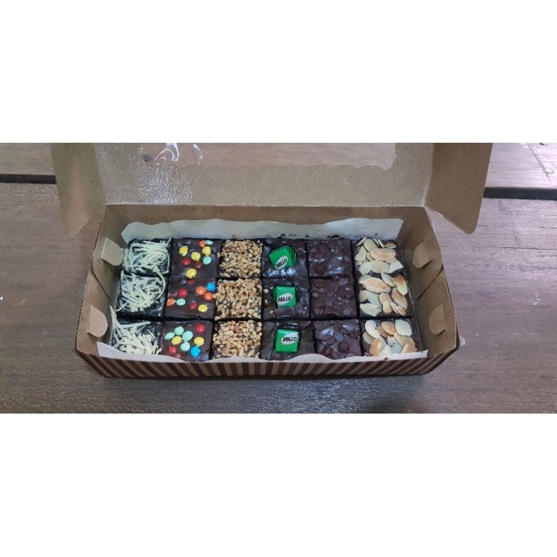 

brownies fudgy 18 sekat