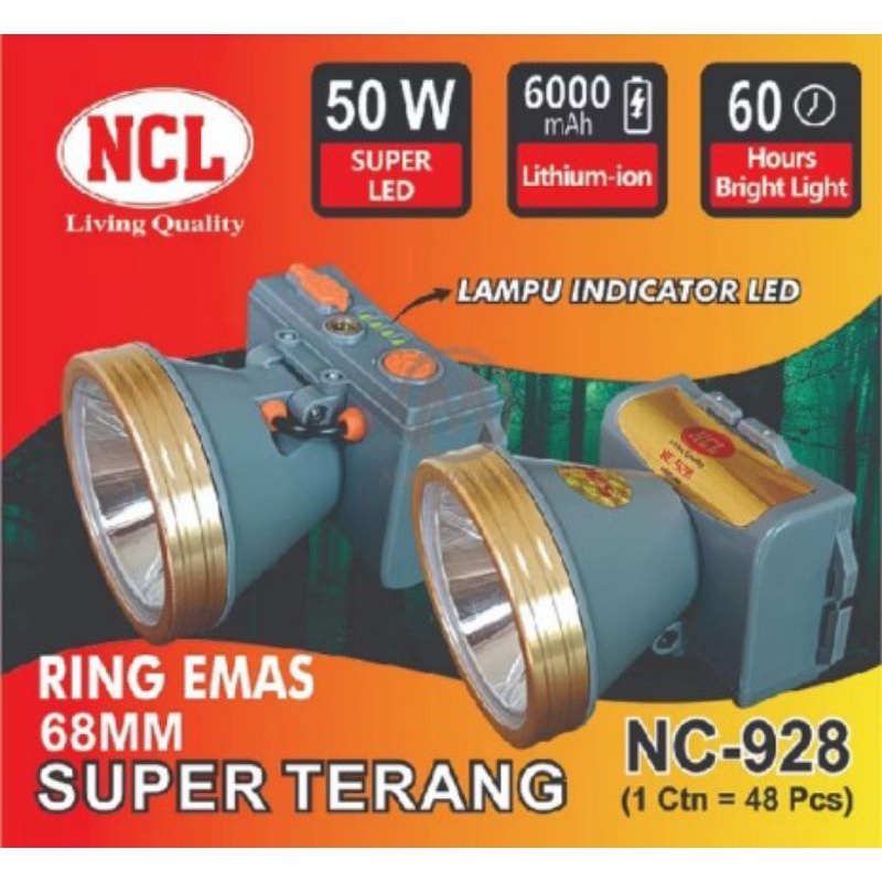 Senter Kepala NCL 928 Super Terang