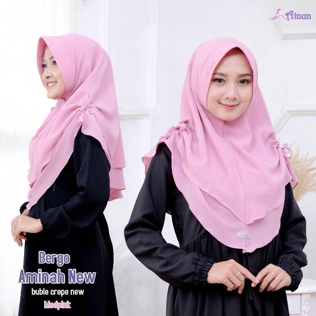 bergo aminah new by ainun hijab