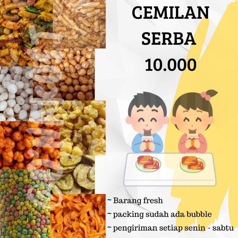 

Cemilan serba 10.000