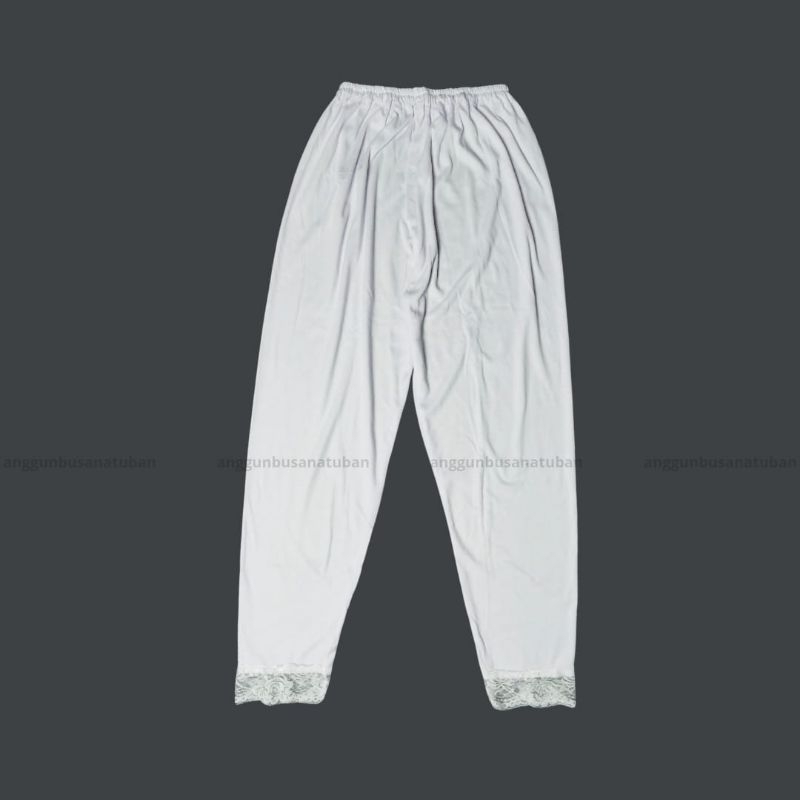 CELANA LEGGING RENDA WANITA HAJI & UMROH PREMIUM MERK MAJIDAH // celana legging dalaman gamis bahan 