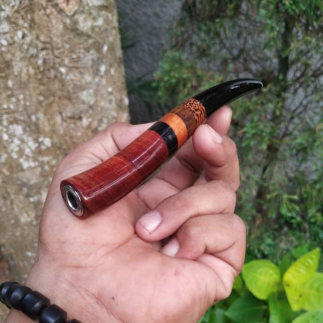 pipa once kombinasi kayu bertuah