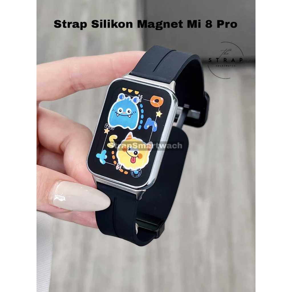 Strap Xiaomi Band 9 Pro Strap Mi Band 9 / 8 Pro Model Magnet Polos