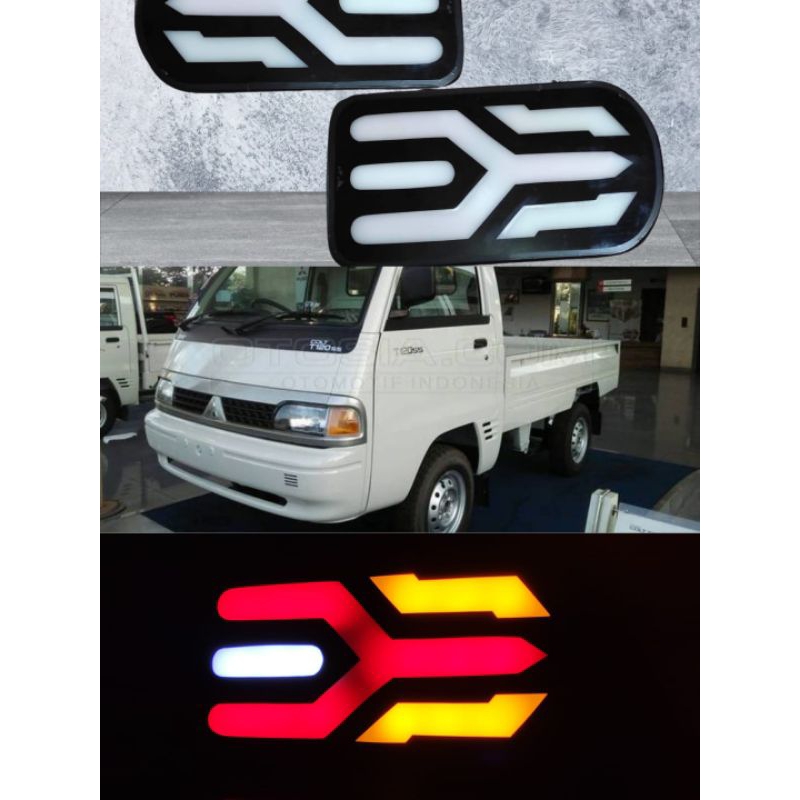 Lampu rem led vareasi Mitsubishi colt T120ss lampu stop led variasi costum T120ss