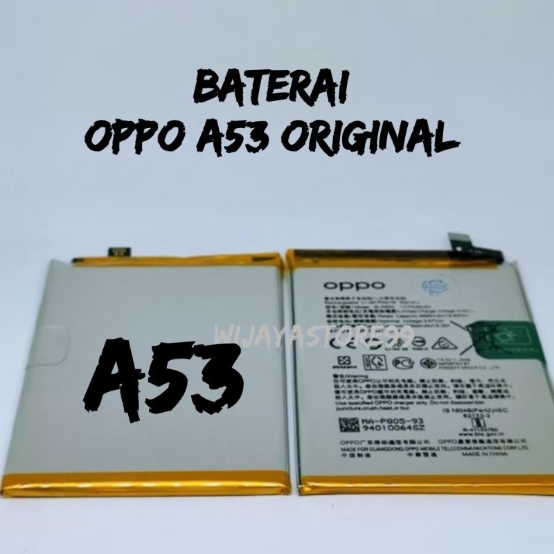 Baterai oppo A53 Baterai oppo a53 original produk