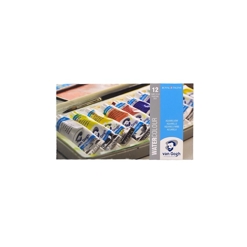 

WATER COLOUR PLASTIC SET 12 TUBES 12x10ml VAN GOGH / CAT AIR.