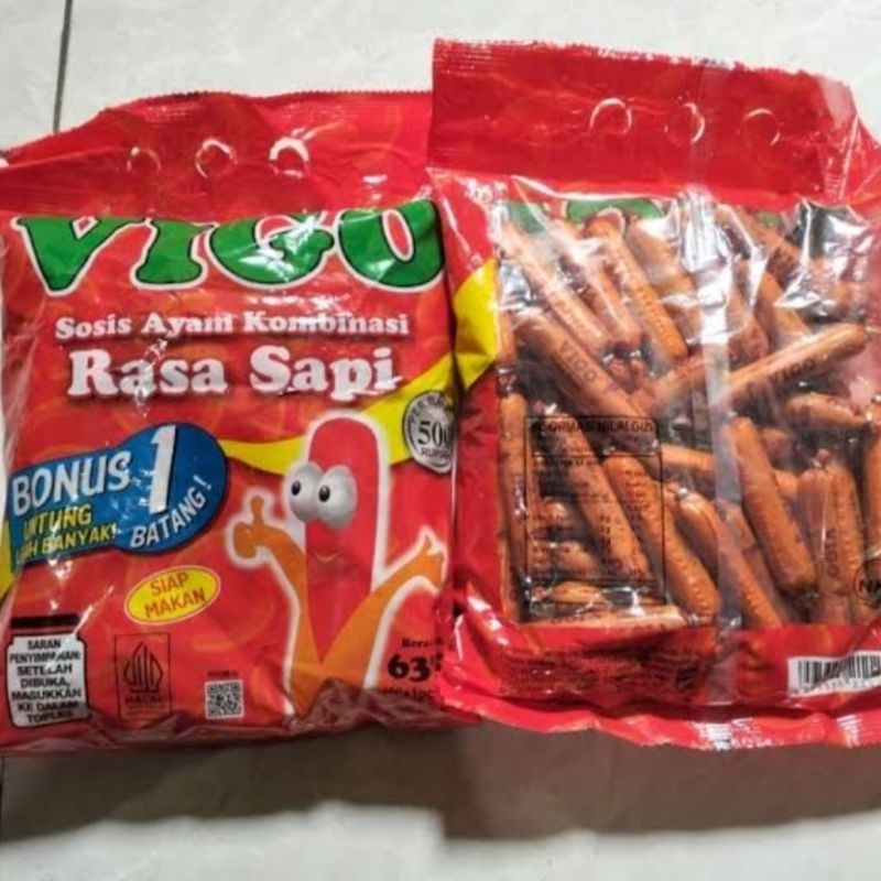 

Sosis Refil Vigo Kemasan