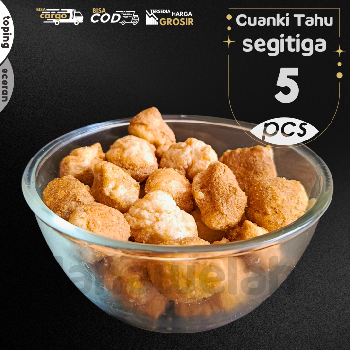 

Cuanki TAHU segitiga 5pcs by Lahawelah