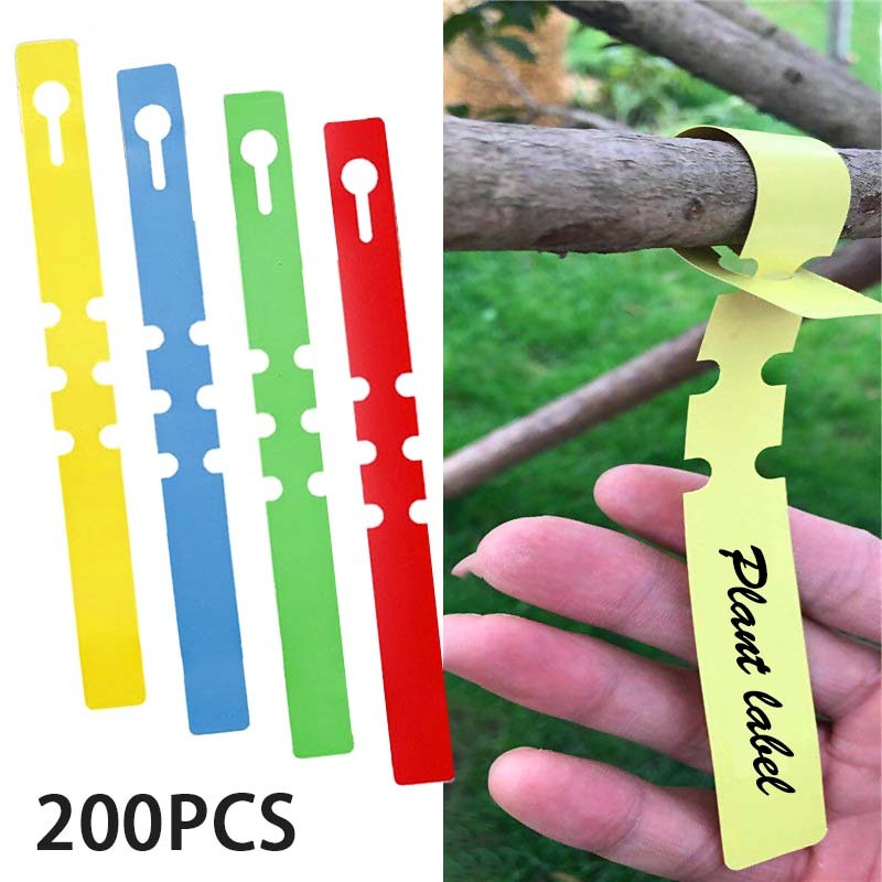 200pcs Label Tanaman Besar/Label Tanaman Anti Air/Kertas Label Tanaman/Label Tanaman Gantung