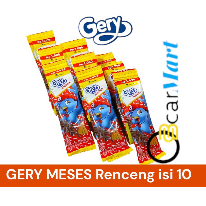 

[Orins] Coklat MESES GERY 1000an 1 Renceng isi 10