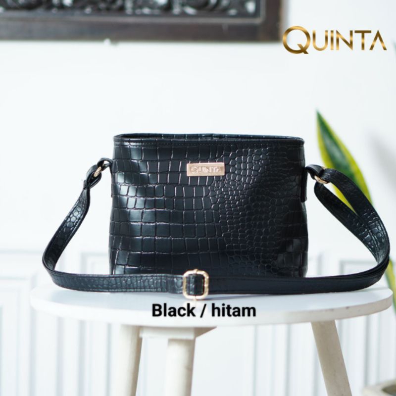 Nazilla Slingbag || Tas selempang croco original by Quinta