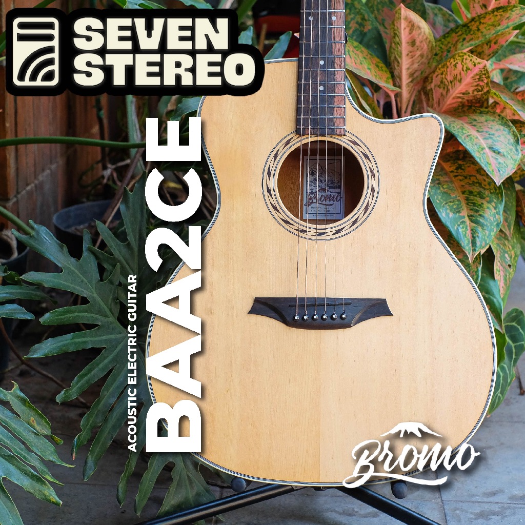 BROMO BAA2CE Acoustic Electric Guitar