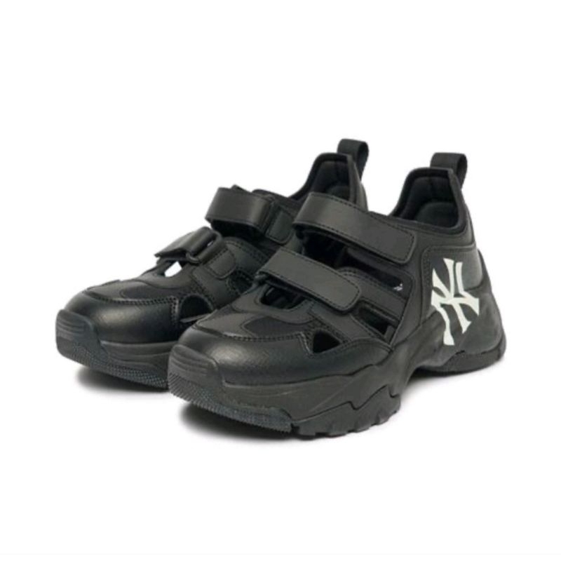 Sepatu Sandal MLB Bigball Chunky NY Yankees Mask Black / MLB Original