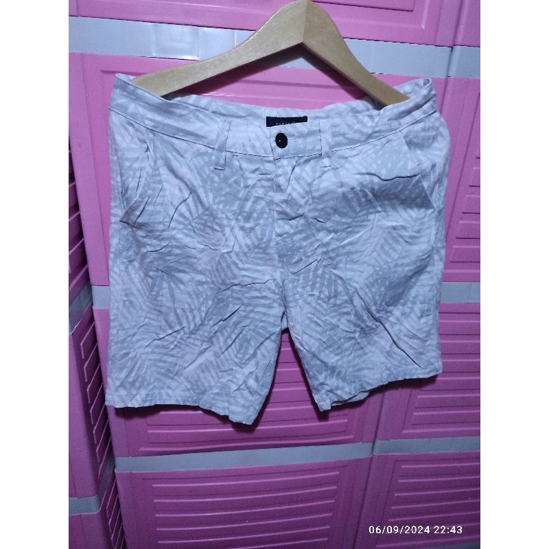 Roshell size tag M Corak putih silver Chino Size 32 - 33