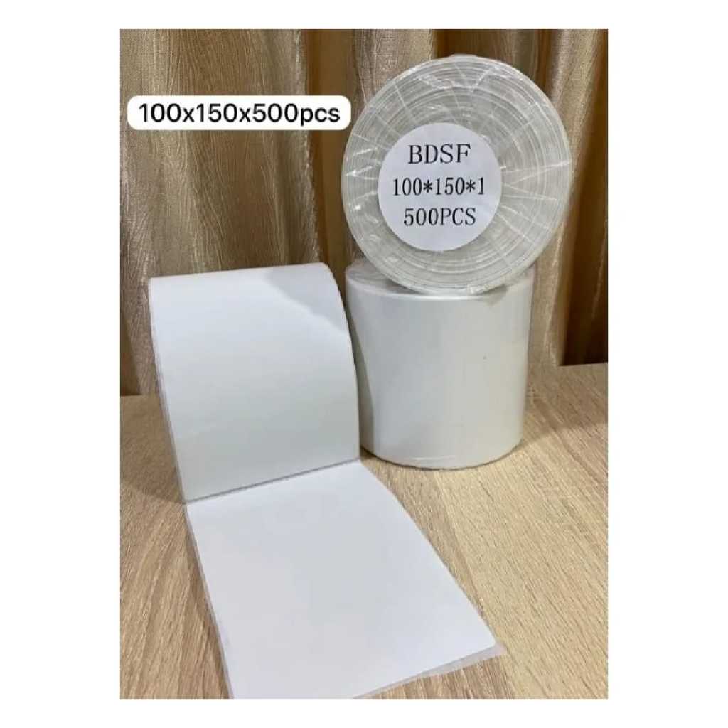 

Label Thermal Sticker 100 x 150 mm isi 500 pcs BERKUALITAS ROLL