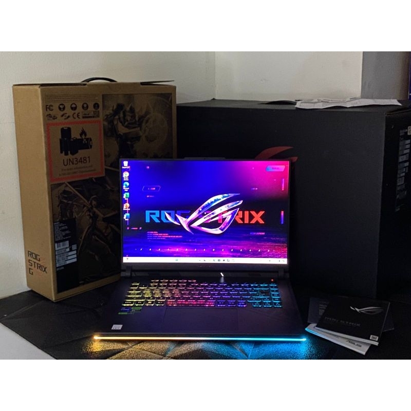 Laptop Gaming Asus ROG Strix G16 Intel core i7-13650HX RAM 16GB SSD 512GB RTX 4050