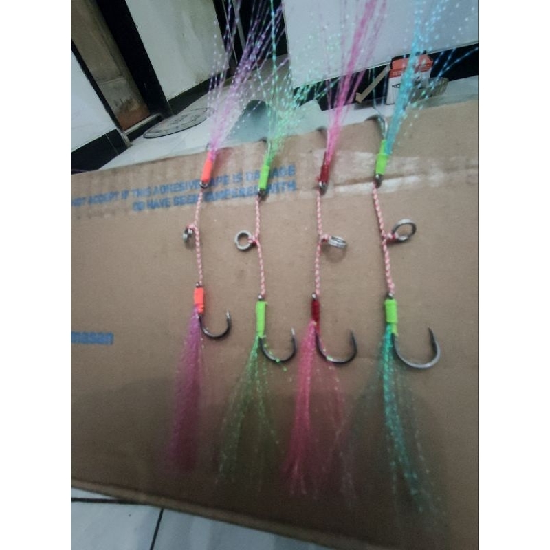 asisst hook untuk micro jig 10-20 gram / asisst hook killer / asisst hook microjig