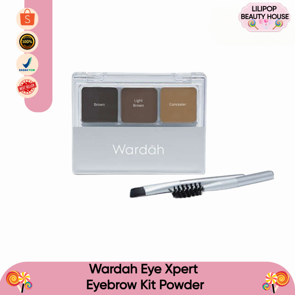 Wardah Eye Xpert Eyebrow Kit Powder