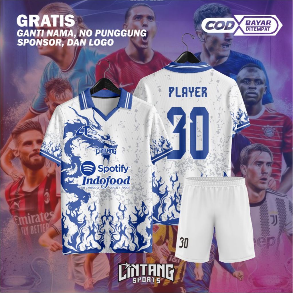 Jersey Futsal / Jersey sepakbola / Jersey Printing / Jersey Team / Baju Futsal Custom / Baju Bola