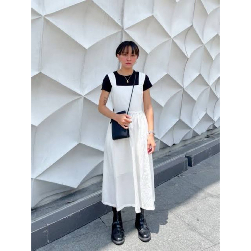preloved uniqlo linen dress