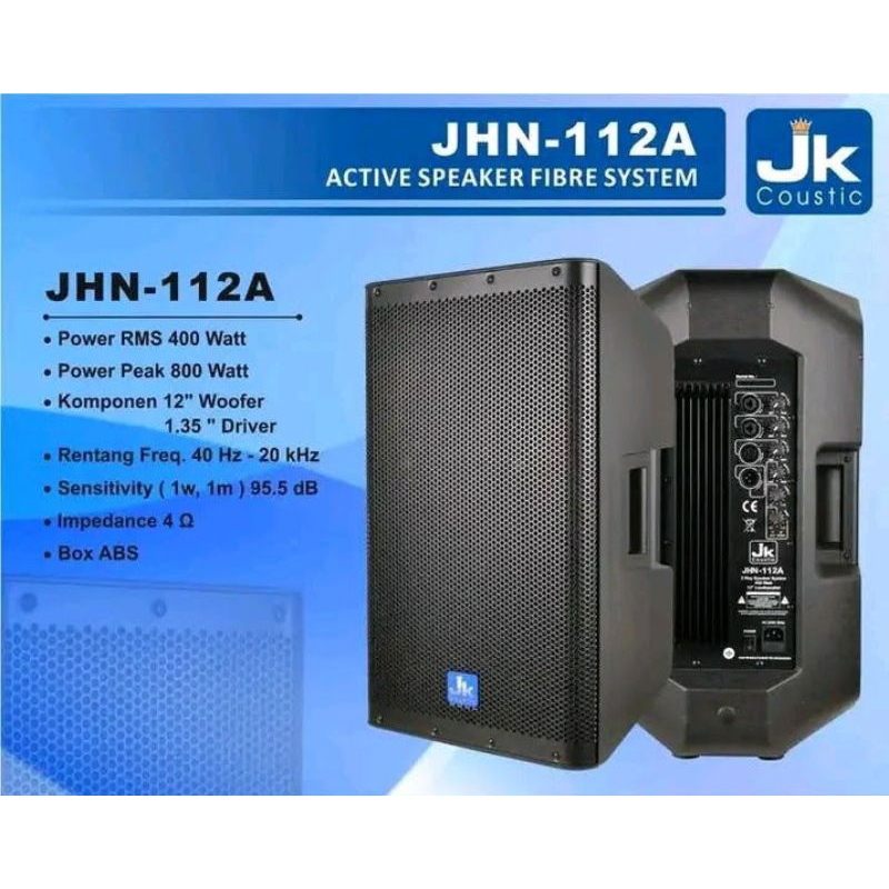 speaker aktif JK coustic type JHN 112A