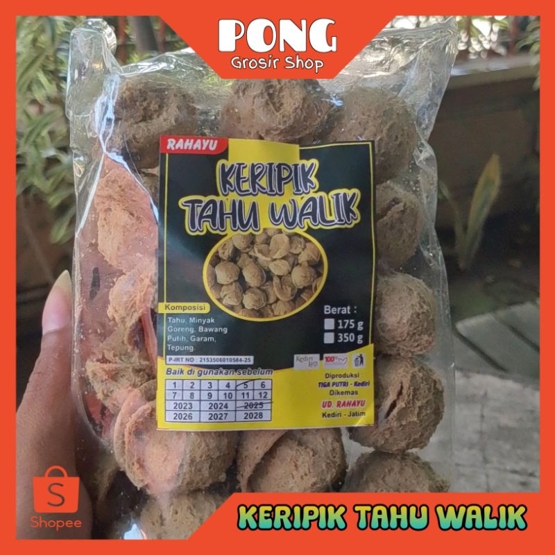 

Keripik TAHU WALIK Enak 175 gram