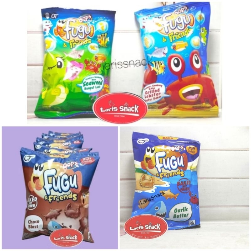 

Fugu And Friends Snack All Varian Pack isi 10 pcs