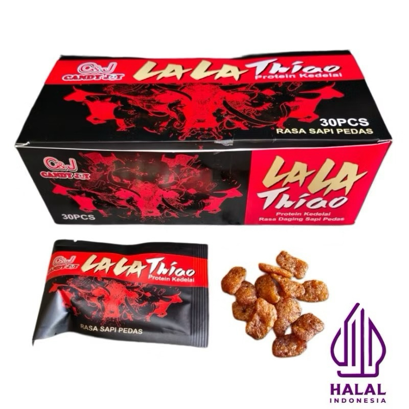 

[Halal BPOM] Lala Thiao Latiao Sapi Pedas Perpc