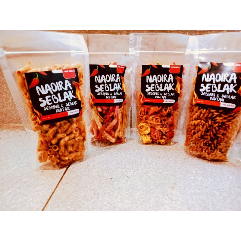 menu Nadira seblak