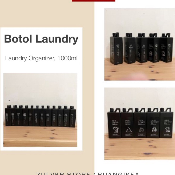 Boom V23 Botol laundry aesthetic refill Botol Sabun Cair LAUNDRY ORGANIZER  JERIGEN DETERJEN SABUN R