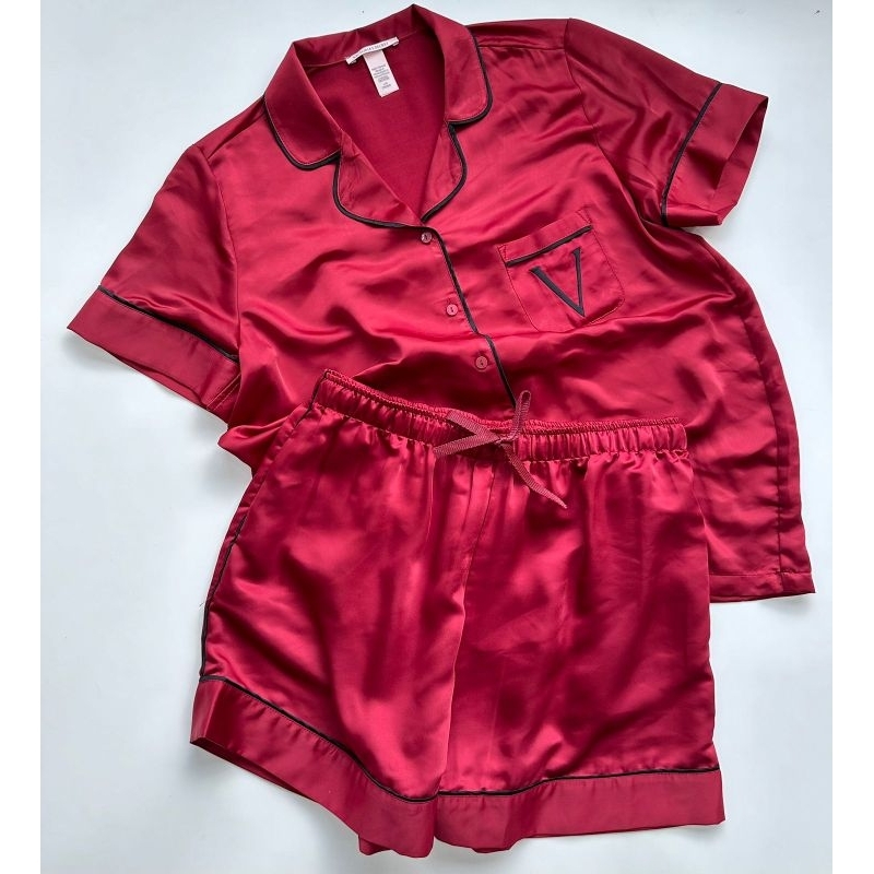 Victoria Secret Pajamas Silk Short