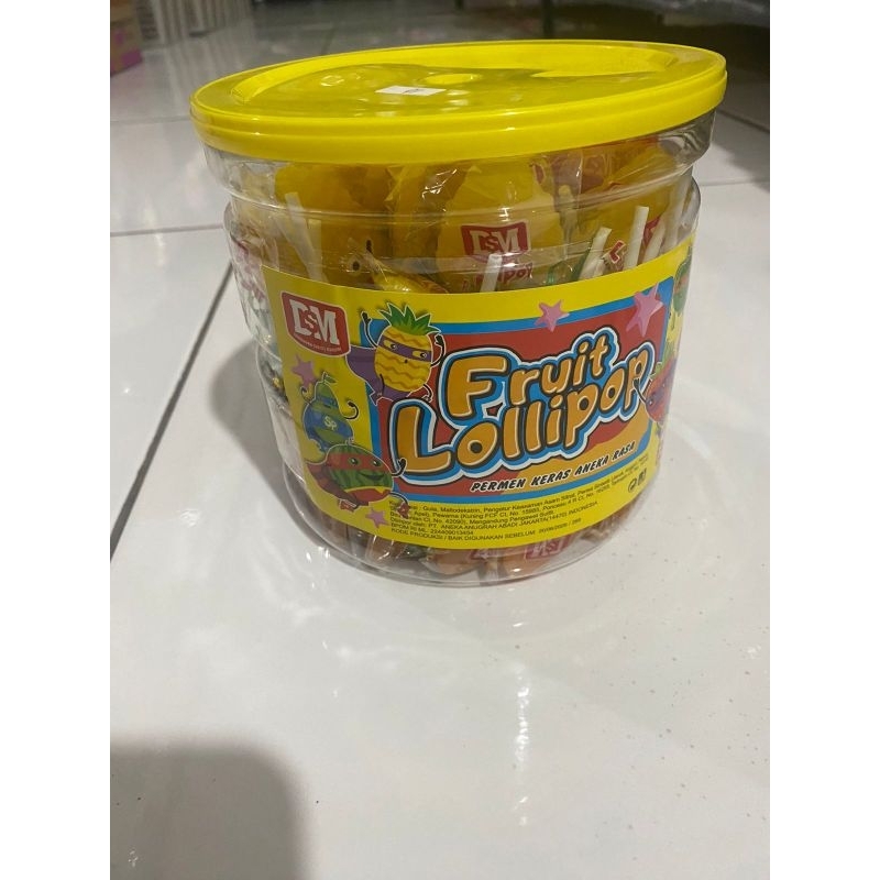 

permen fruit lolipop 1 box isi 50 pcs