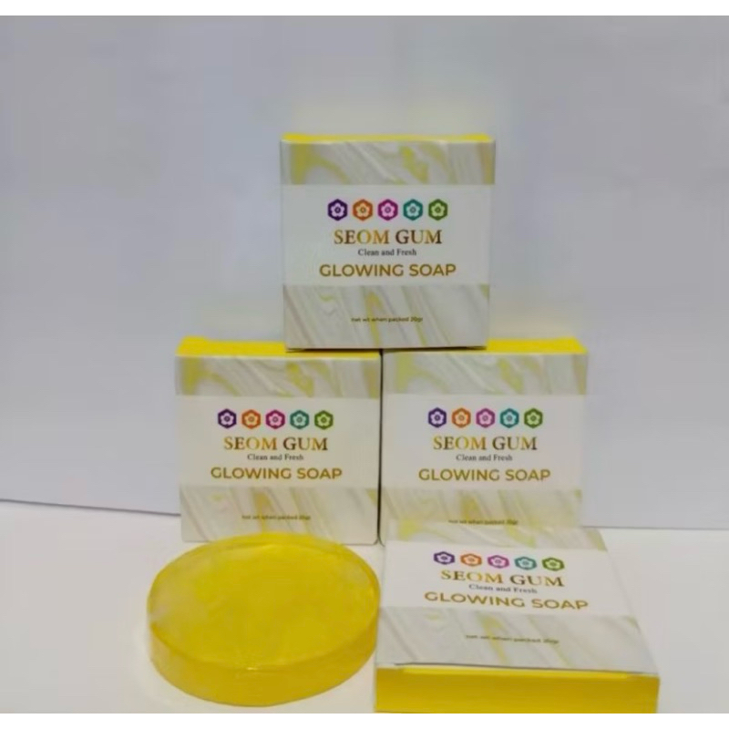SABUN SEOM GUM GLOWING | SEOM GUM FEMININE SOAP | SABUN MULTIFUNSGI ORI 100%