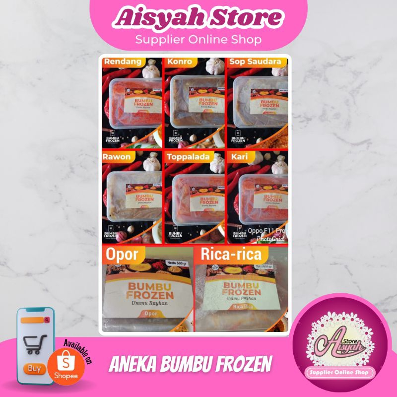 

BUMBU INSTAN SIAP SAJI 500gr