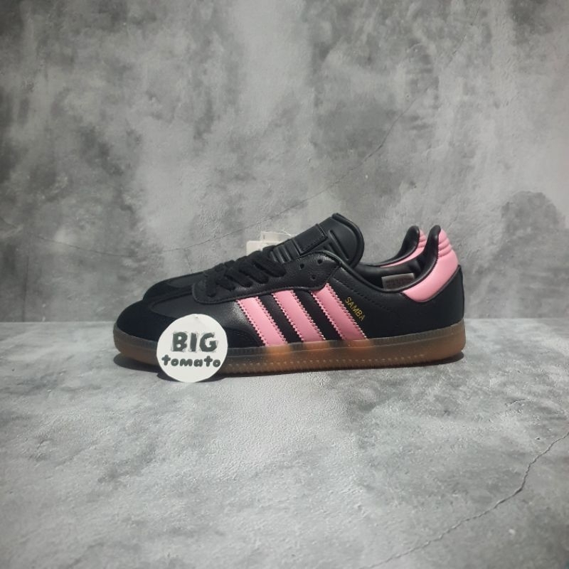 adidas samba black pink gum premium original